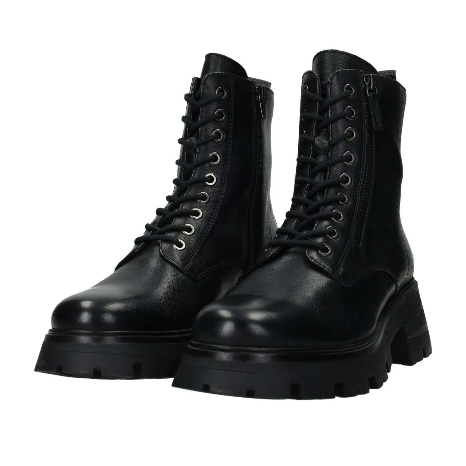 Tata Italia Anfibi in vera pelle Nero Discount