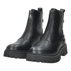 Tata Italia Anfibi con zip frontale.Tacco alto 4cm Nero Outlet