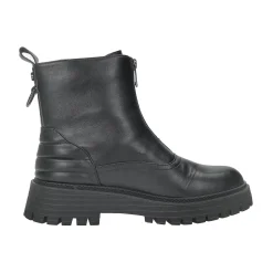 Tata Italia Anfibi con zip frontale.Tacco alto 4cm Nero Outlet