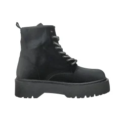 Tata Italia Anfibi con zip frontale.Tacco alto 4cm Nero Best