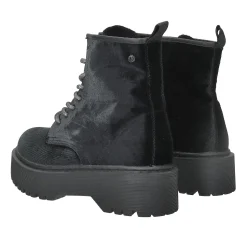 Tata Italia Anfibi con zip frontale.Tacco alto 4cm Nero Best
