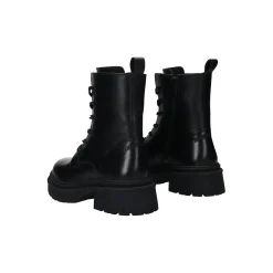 Tata Italia Anfibi in vera Pelle Nero Discount