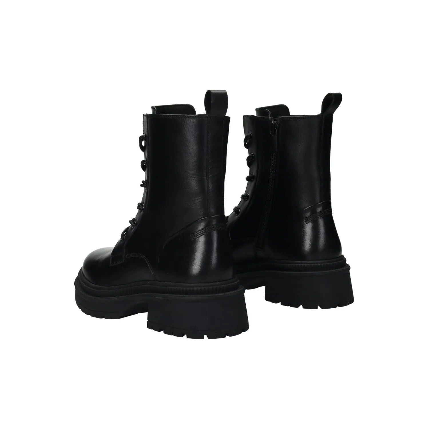 Tata Italia Anfibi in vera Pelle Nero Discount