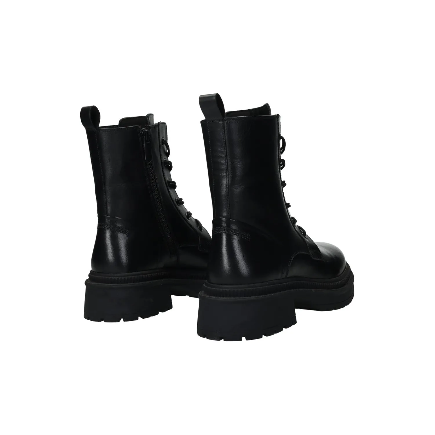 Tata Italia Anfibi in vera Pelle Nero Discount