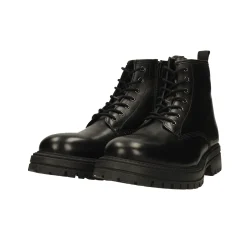Tata Italia Anfibi in vera pelle con suola carrarmato Nero Best