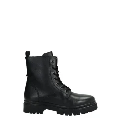 Tata Italia Anfibi in vera pelle.Tacco alto 3cm Nero