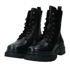 Tata Italia Anfibi in vera pelle.Tacco alto 3cm Nero