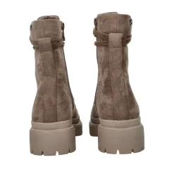 Tata Italia Anfibi stringati.Tacco alto 4cm Taupe New