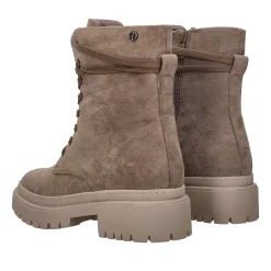 Tata Italia Anfibi stringati.Tacco alto 4cm Taupe New