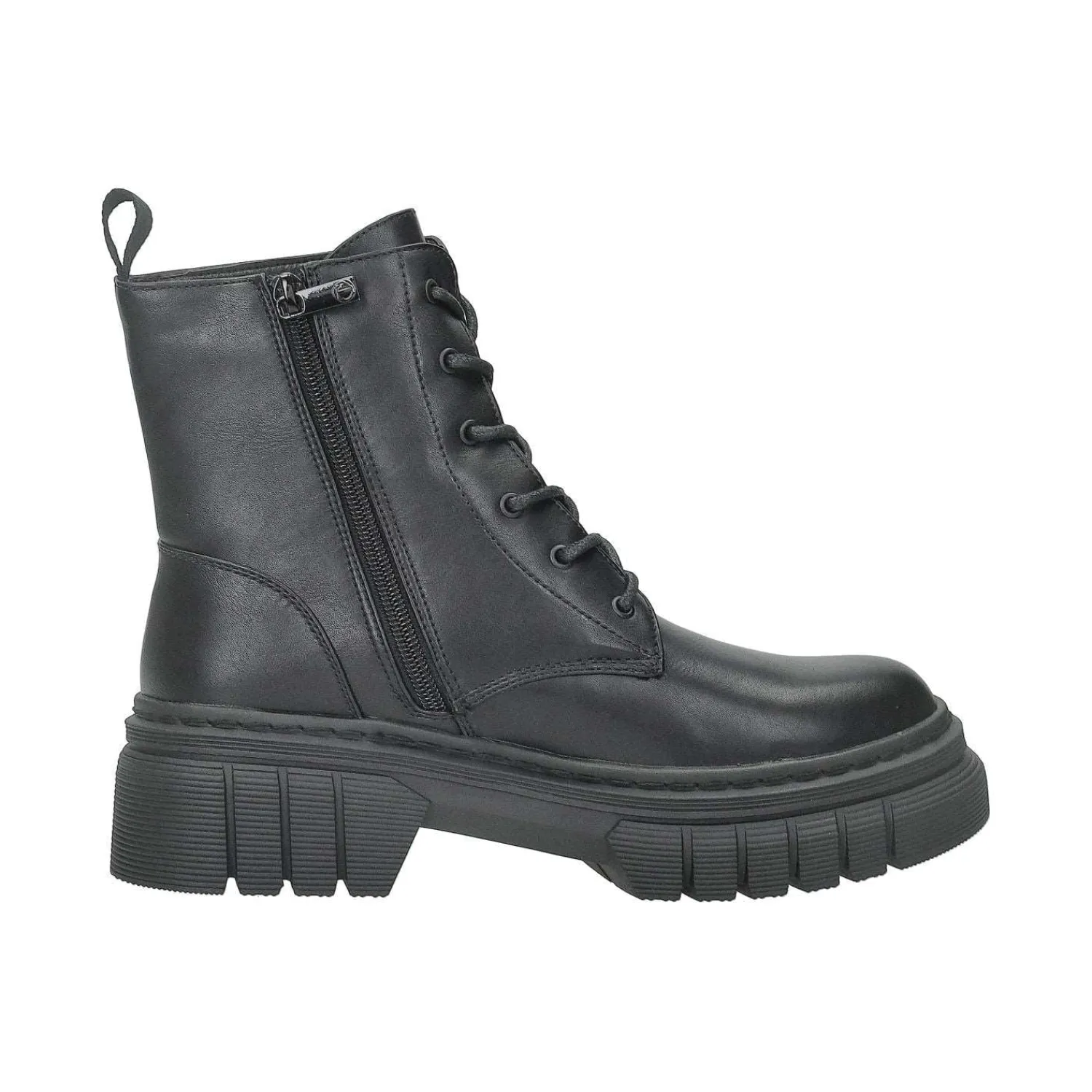 Tata Italia Anfibi. Tacco alto 4cm Nero Hot