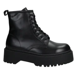 Tata Italia Anfibi. Tacco alto 4cm Nero Hot