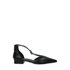Tata Italia Ballerine con listino intrecciato Nero Discount