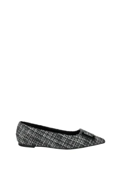 Tata Italia Ballerine Black Tex Nero Discount