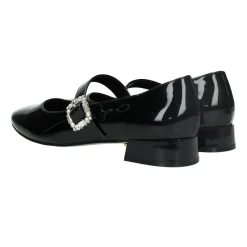 Tata Italia Ballerine con cinturino in strass.Tacco alto 3 cm Nero Online