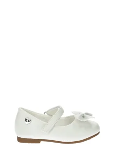 Tata Italia Ballerine con fiocco Bianco Clearance