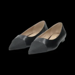 Tata Italia Ballerine con punta in tessuto Nero
