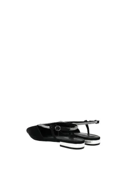 Tata Italia Ballerine con strass Nero