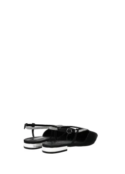 Tata Italia Ballerine con strass Nero