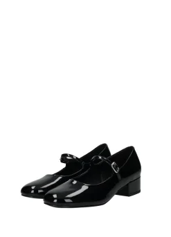 Tata Italia Ballerine donna con tacco 4 cm eleganti Nero Clearance