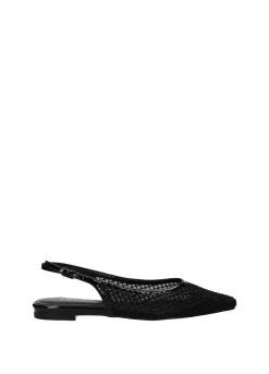 Tata Italia Ballerine in rete con strass Clearance