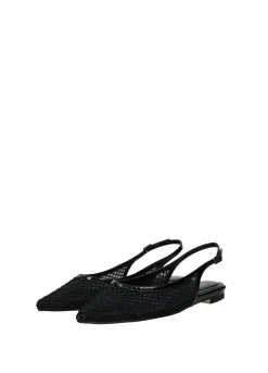 Tata Italia Ballerine in rete con strass Clearance