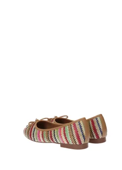 Tata Italia Ballerine multi Rosso Discount
