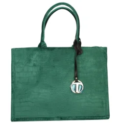Tata Italia Borsa pied-de-poule beige e marrone Sale