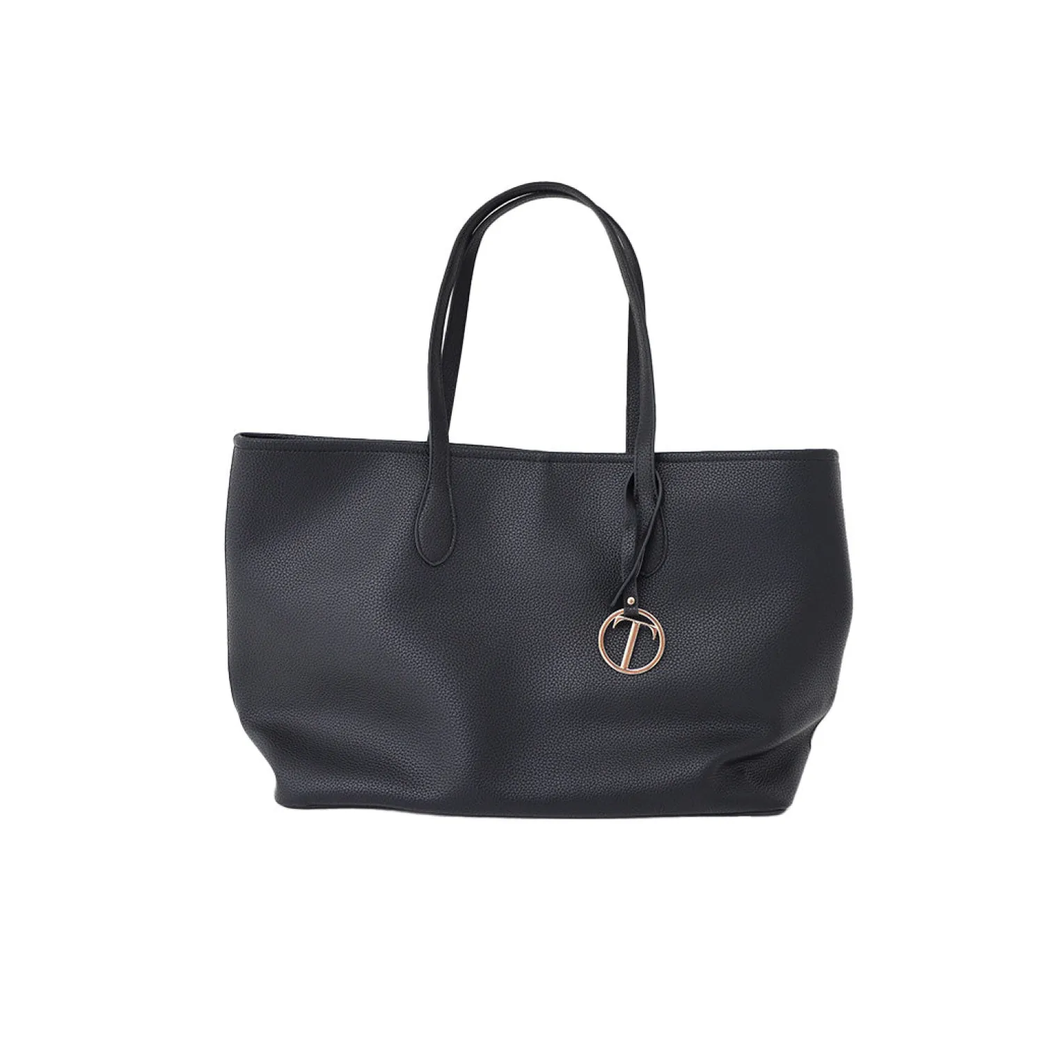 Tata Italia Borsa shopper con logo pendente Outlet
