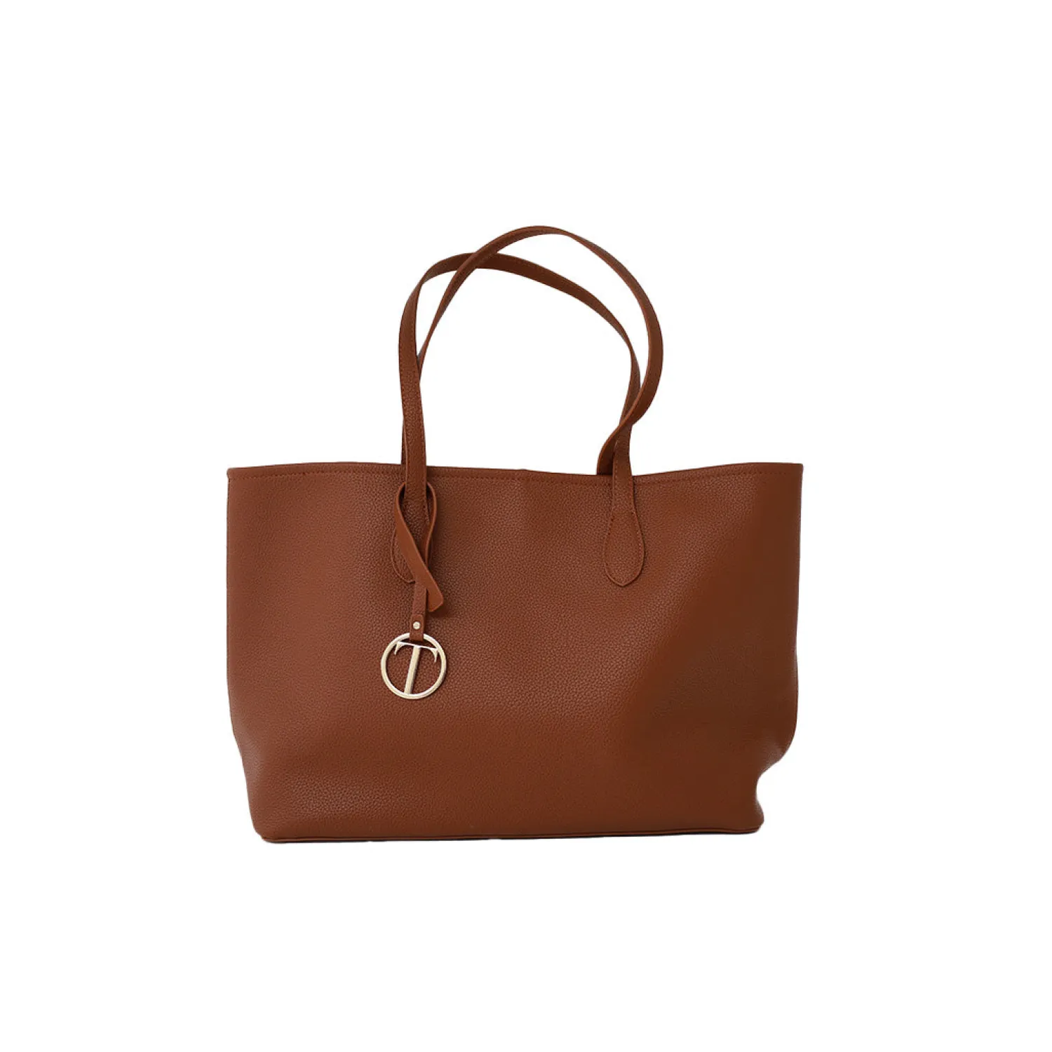 Tata Italia Borsa shopper con logo pendente Outlet