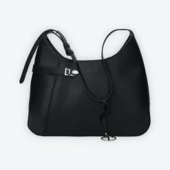 Tata Italia Borsa shopper con logo pendente