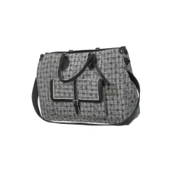 Tata Italia Borsa shopper con tasca esterna Nero Hot