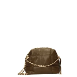 Tata Italia Clutch marrone con tracolla Discount