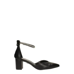 Tata Italia Décolleté a punta con cinturino con strass. Tacco alto 6cm Nero Online