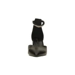 Tata Italia Décolleté a punta con cinturino con strass. Tacco alto 6cm Nero Online