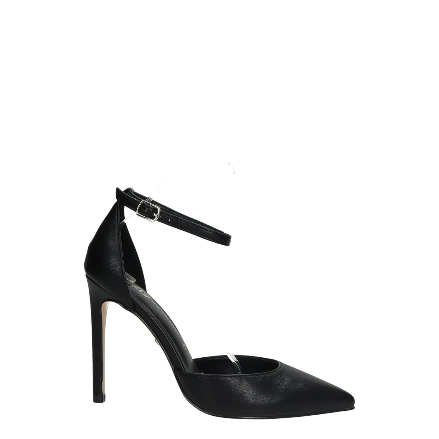 Tata Italia Décolleté con cinturino alla caviglia. Tacco alto 10cm Nero Clearance