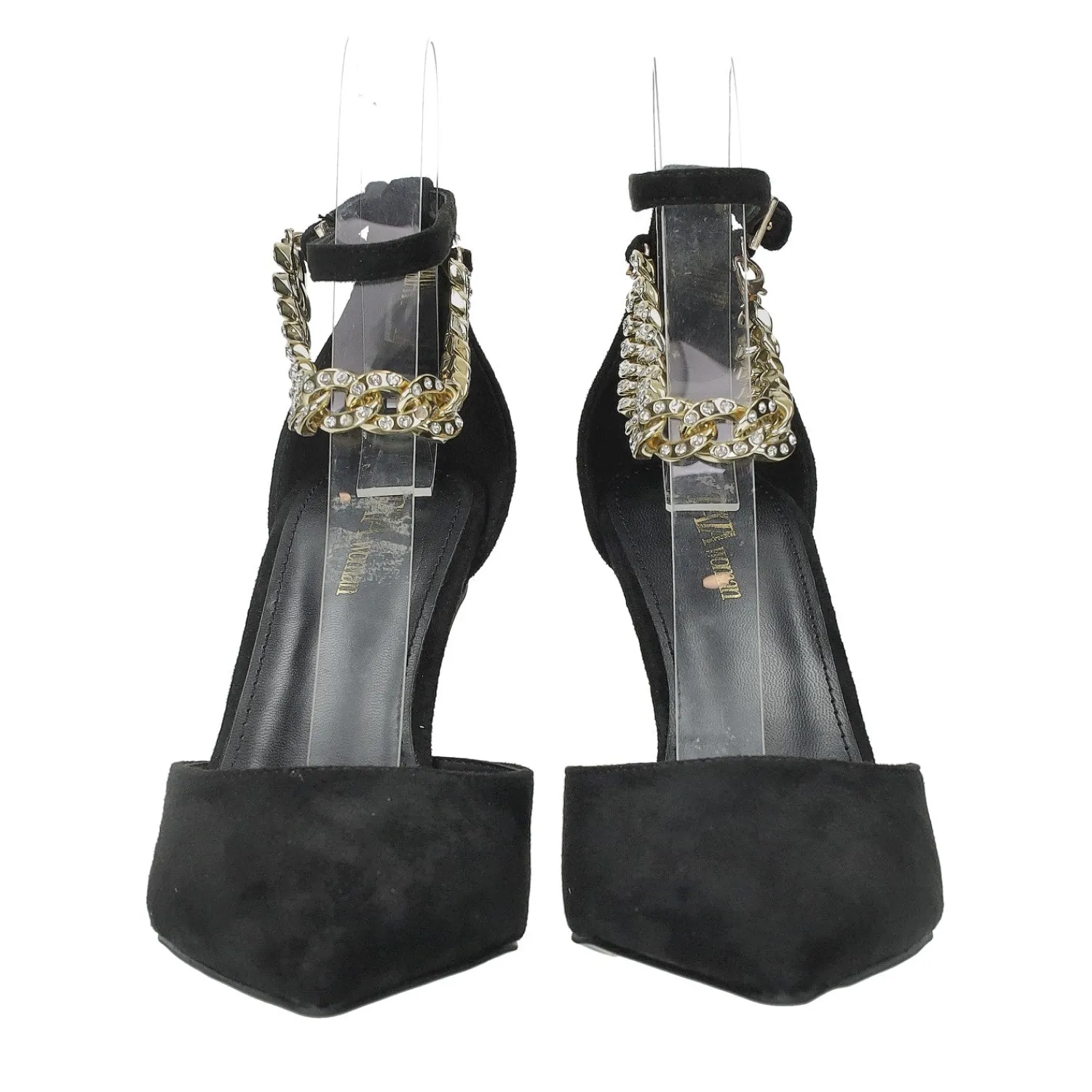 Tata Italia Décolleté con cinturino intrecciato.Tacco alto 9cm Nero Best