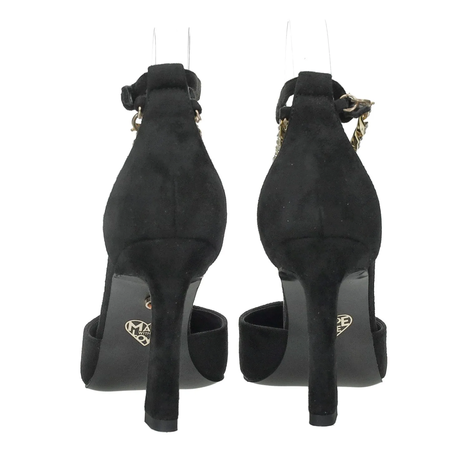 Tata Italia Décolleté con cinturino intrecciato.Tacco alto 9cm Nero Best