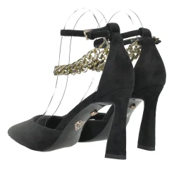 Tata Italia Décolleté con cinturino intrecciato.Tacco alto 9cm Nero Best