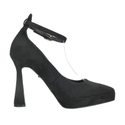 Tata Italia Décolleté con cinturino. Tacco alto 12cm Nero Outlet