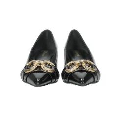 Tata Italia Décolleté con morsetto. Tacco alto 5.5cm Nero New