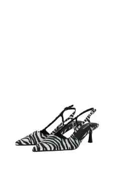 Tata Italia Décolleté con stampa animalier Bianco Best