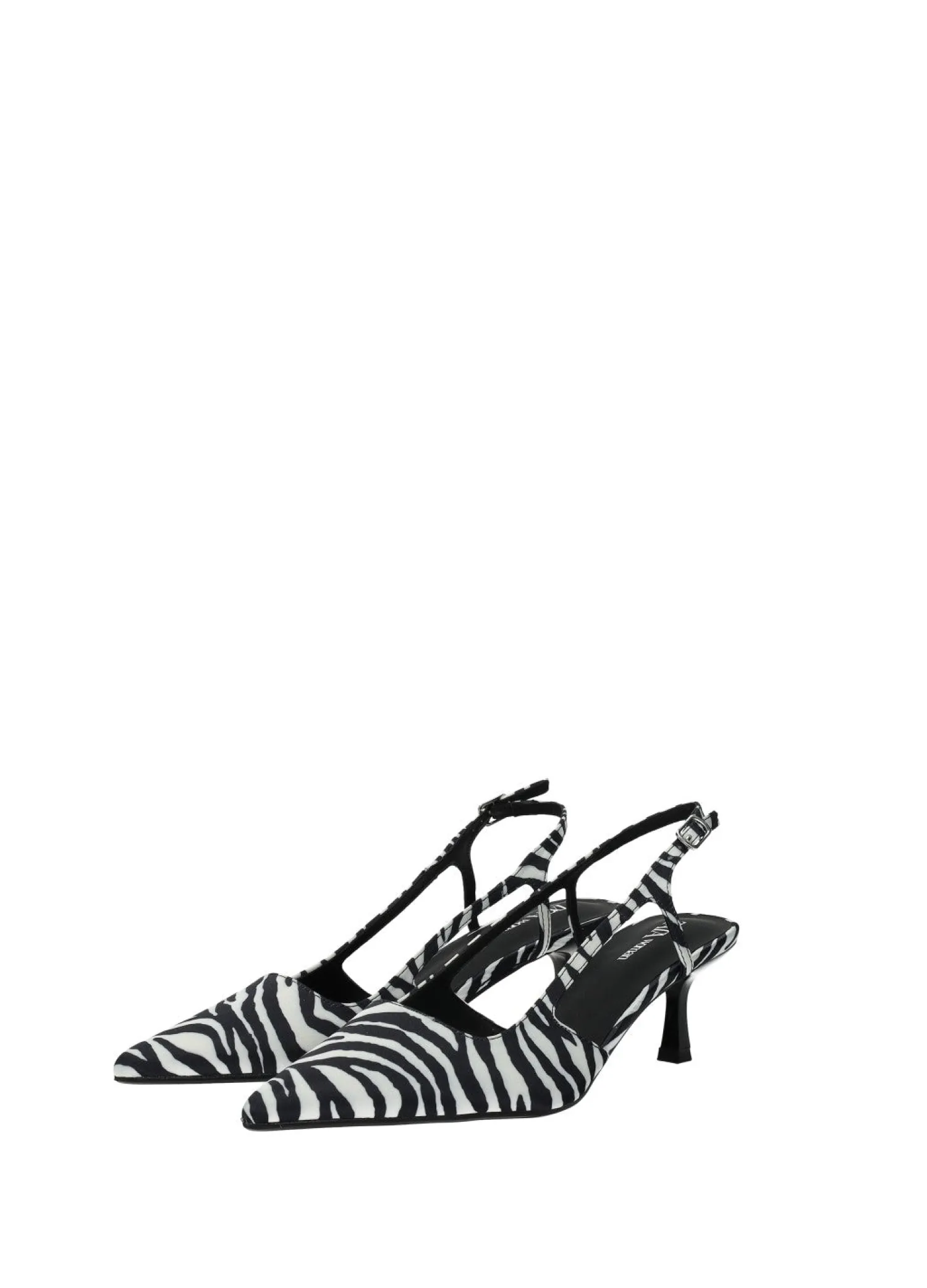 Tata Italia Décolleté con stampa animalier Bianco Best