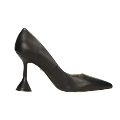 Tata Italia Décolleté con tacco piramidale a base larga alto 9.5cm Nero Outlet