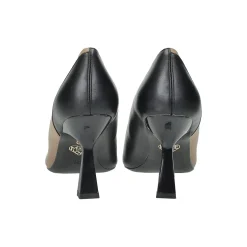 Tata Italia Décolleté effetto metallizzato.Tacco alto 9cm Nero Clearance