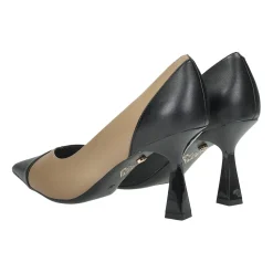 Tata Italia Décolleté effetto metallizzato.Tacco alto 9cm Nero Clearance