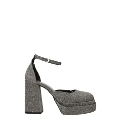 Tata Italia Décolleté glitterate con doppio plateau. Made in Italy. Tacco alto 11cm Outlet