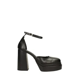 Tata Italia Décolleté glitterate con doppio plateau. Made in Italy. Tacco alto 11cm Outlet