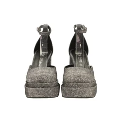 Tata Italia Décolleté glitterate con doppio plateau. Made in Italy. Tacco alto 11cm Outlet