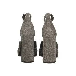 Tata Italia Décolleté glitterate con doppio plateau. Made in Italy. Tacco alto 11cm Outlet