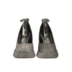 Tata Italia Décolleté glitterate. con punta squadrata e plateau. Made in Italy. Tacco alto 9cm Clearance